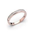Festive Ariel timanttisormus 0,12 ct punakulta