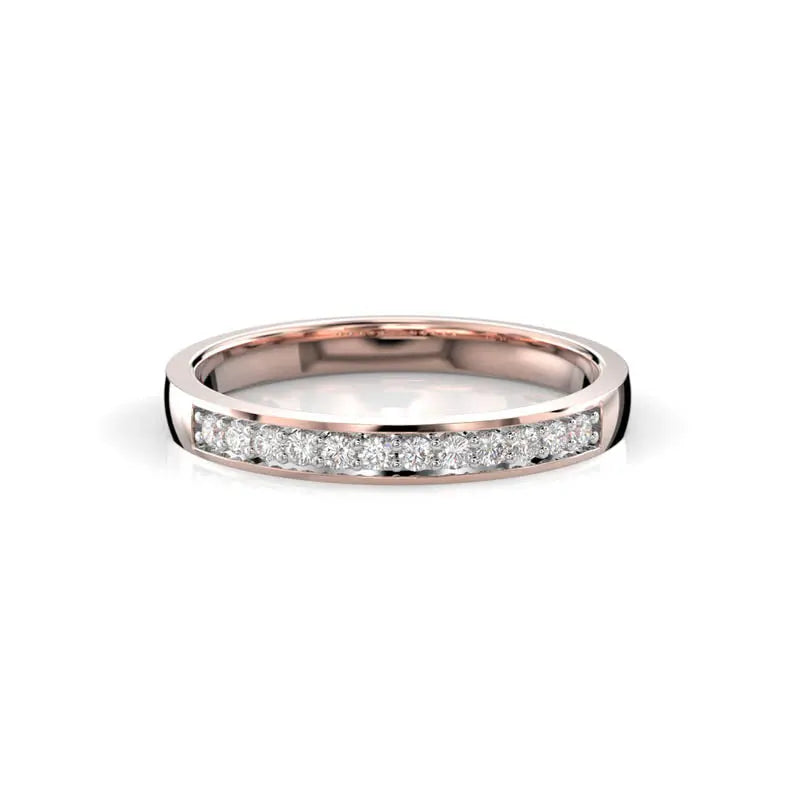 Festive Ariel Timanttisormus 0,12 ct punakulta