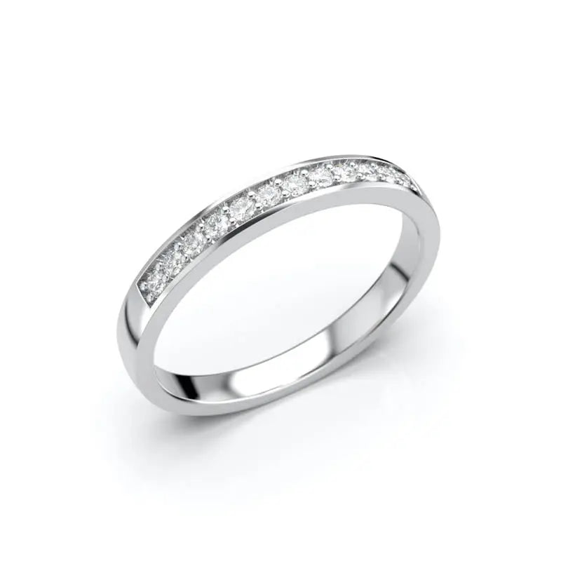 Festive Ariel Timanttisormus 0,12 ct valkokulta