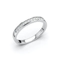 Festive Ariel timanttisormus 0,12 ct valkokulta