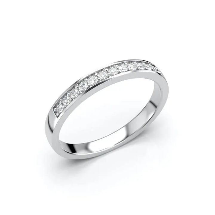 Festive Ariel Timanttisormus 0,12 ct valkokulta