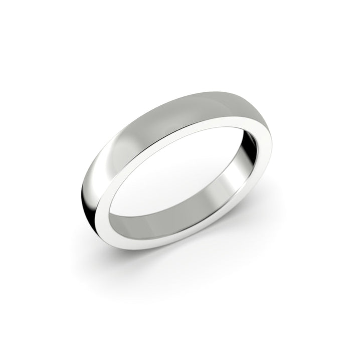 Festive Firenze Heavy kihlasormus 3,5 mm valkokulta