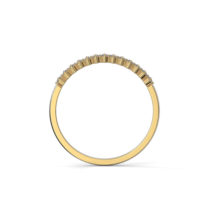Festive Frida Timanttisormus 0,13 ct keltakulta