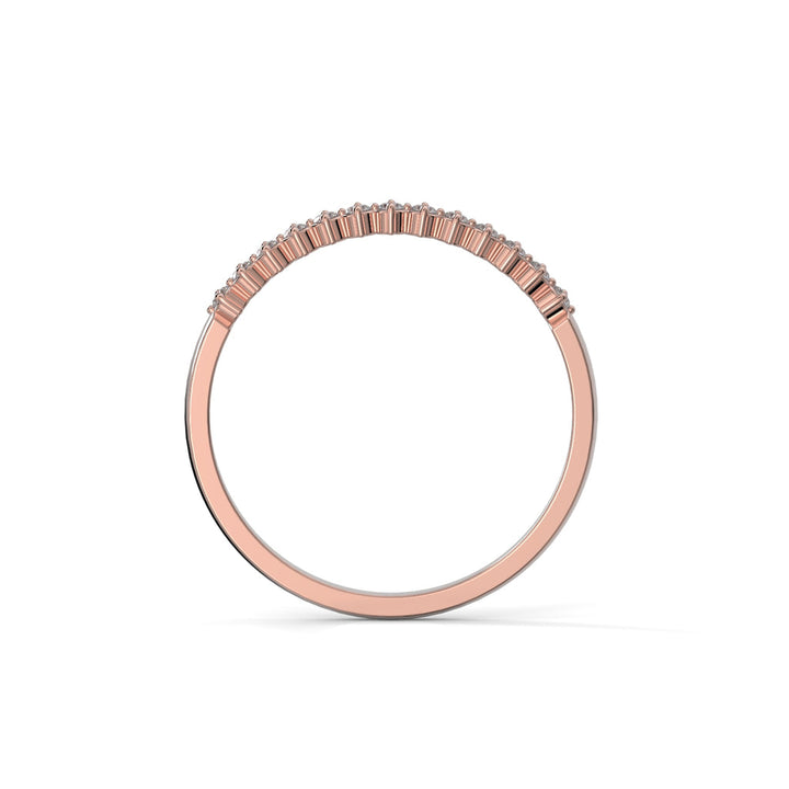 Festive Frida Timanttisormus 0,13 ct punakulta