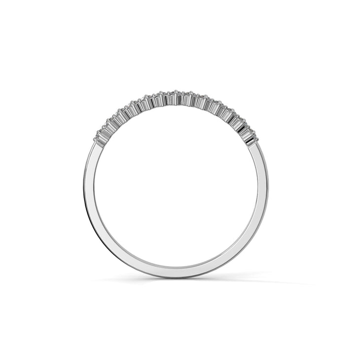 Festive Frida Timanttisormus 0,13 ct valkokulta