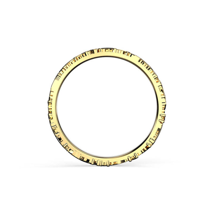 Festive Routa Kihlasormus 3 mm Keltakulta