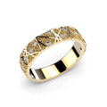 Festive Routa Timanttisormus 0,09 ct / 5,0 mm keltakulta