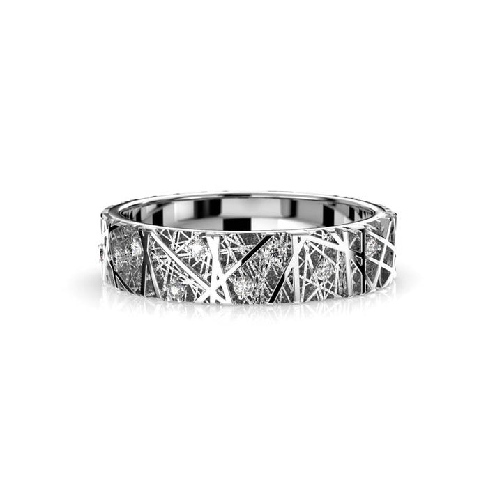 Festive Routa Timanttisormus 0,09 ct / 5,0 mm valkokulta