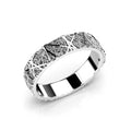 Festive Routa Timanttisormus 0,09 ct / 5,0 mm valkokulta