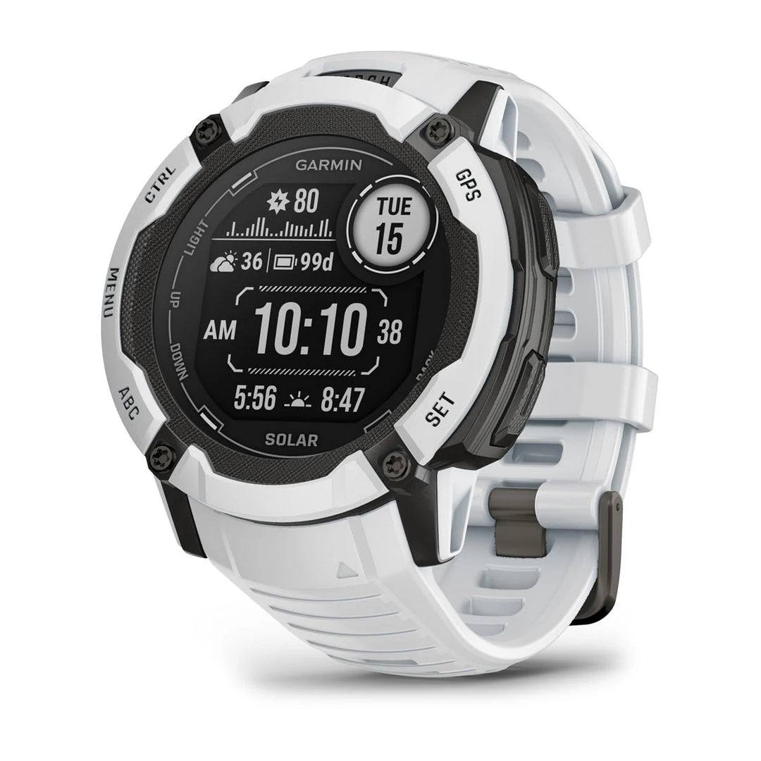 Garmin Instinct 2X Solar, Vaaleanharmaa 010-02805-04