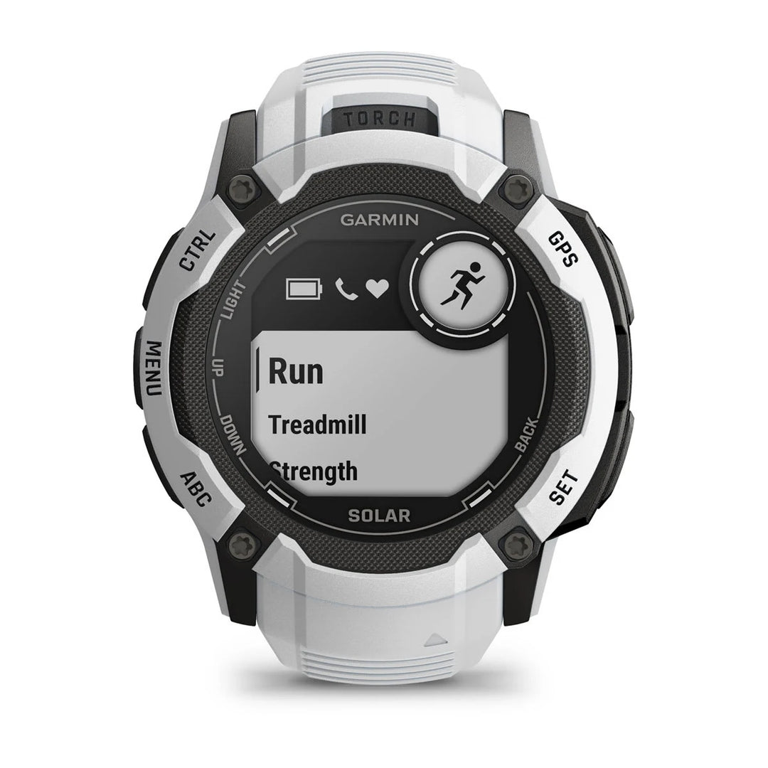 Garmin Instinct 2X Solar, Vaaleanharmaa 010-02805-04
