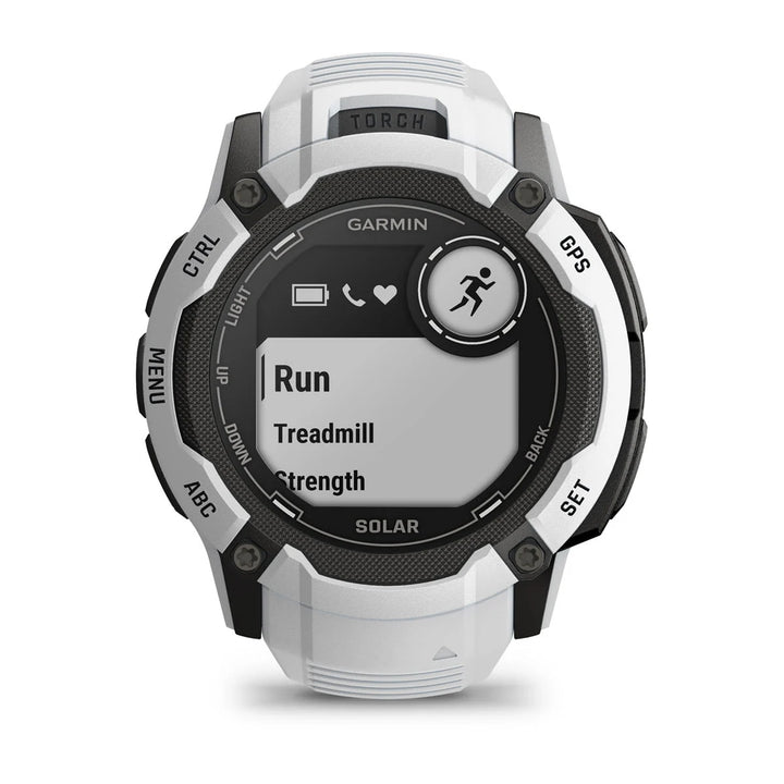 Garmin Instinct 2X Solar, Vaaleanharmaa 010-02805-04