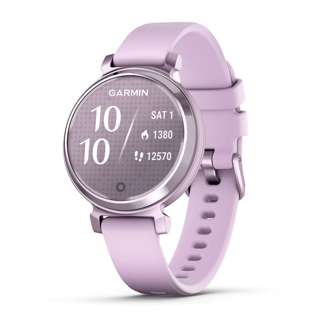 Garmin Lily 2, Metallinen lila ja lila silikonihihna 010-02839-01
