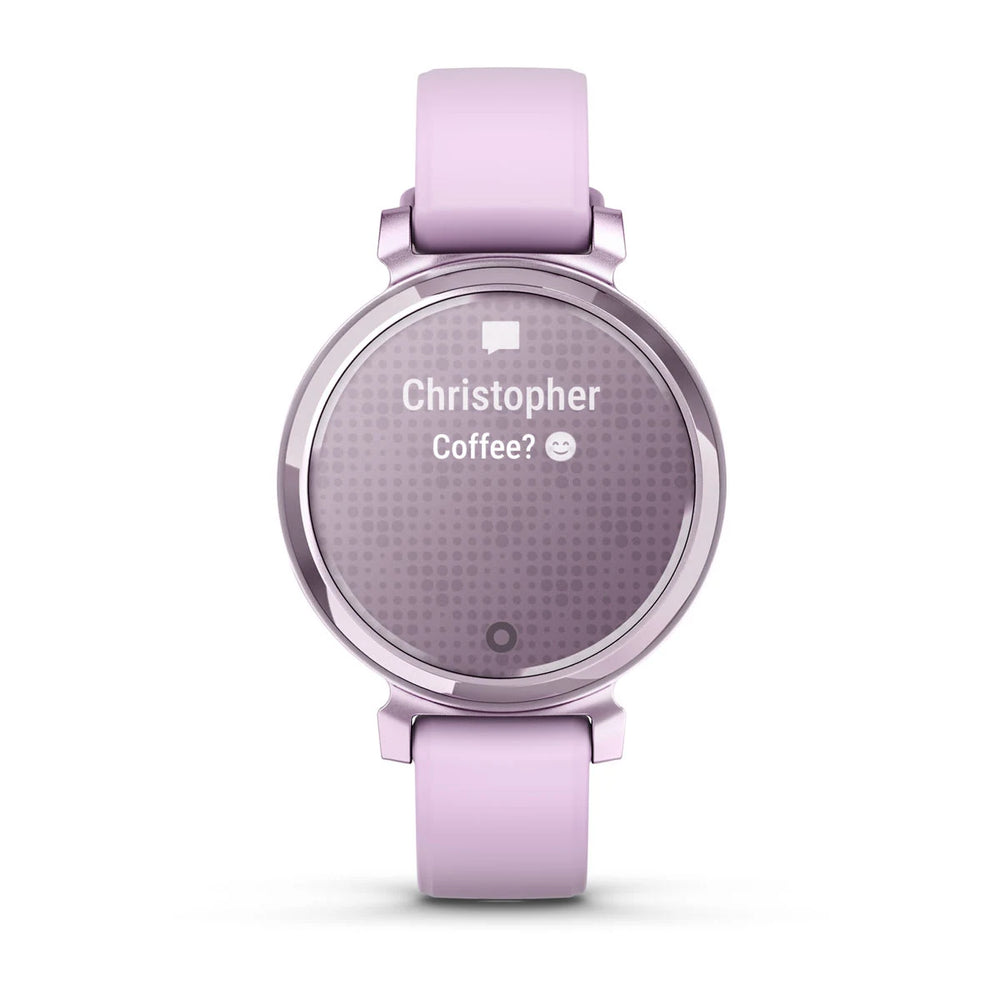 Garmin Lily 2, Metallinen lila ja lila silikonihihna 010-02839-01
