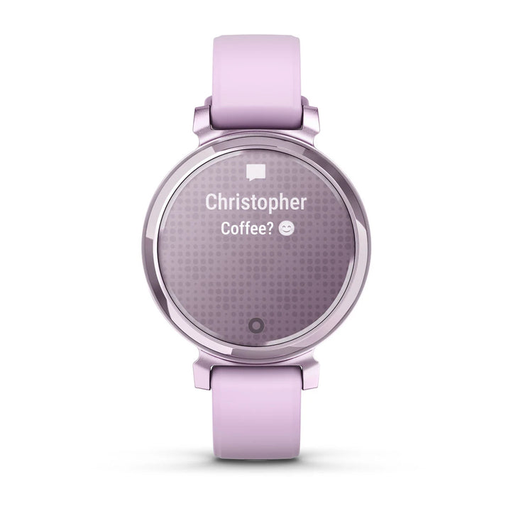 Garmin Lily 2, Metallinen lila ja lila silikonihihna 010-02839-01