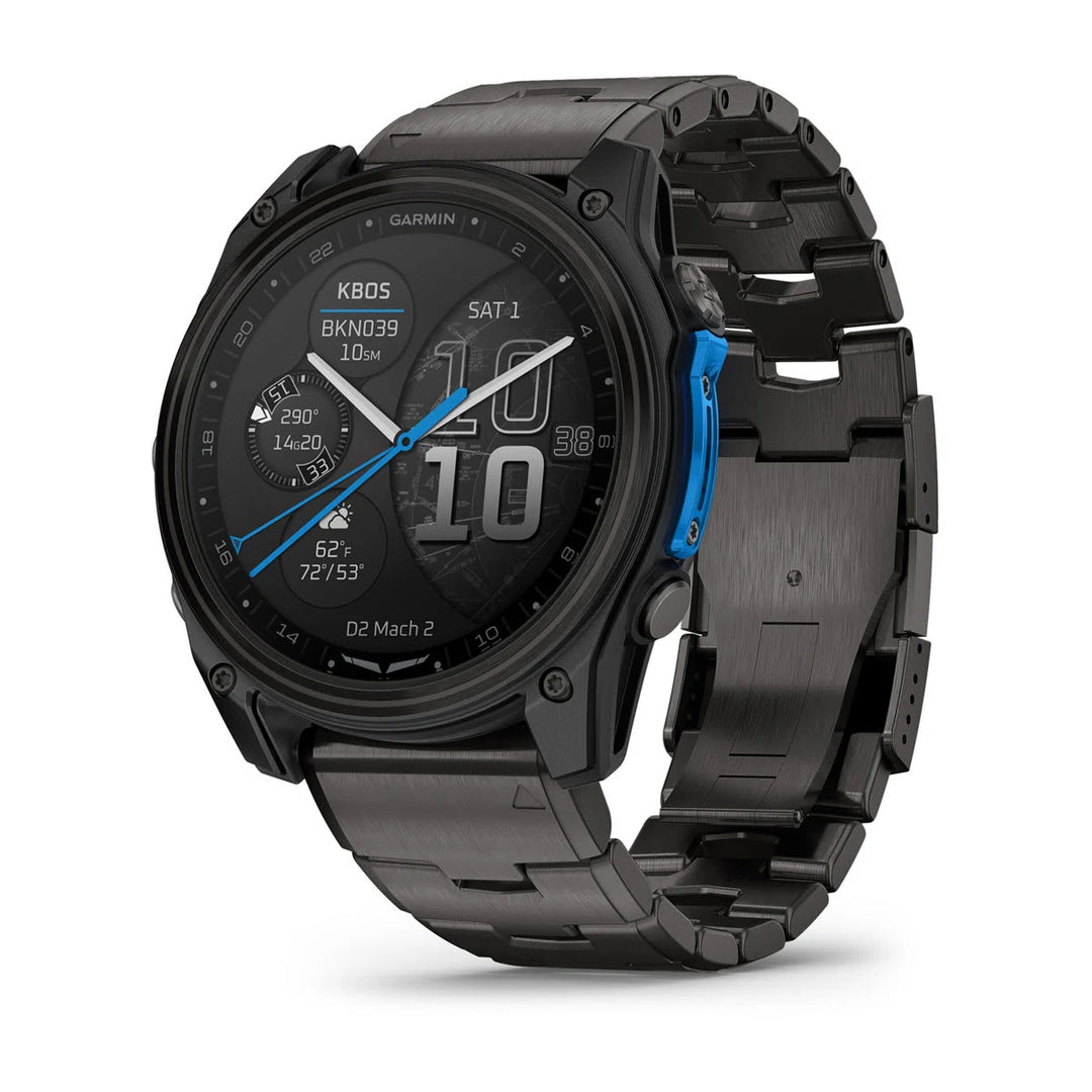 Garmin D2 Mach 2 51 mm, DLC-titaani ja titaaniranneke 010-02905-31