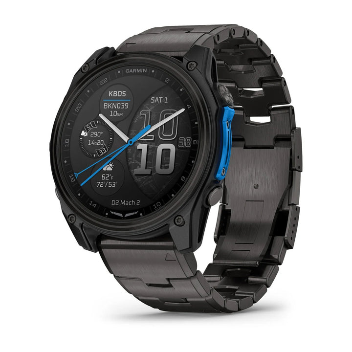 Garmin D2 Mach 2 51 mm, DLC-titaani ja titaaniranneke 010-02905-31
