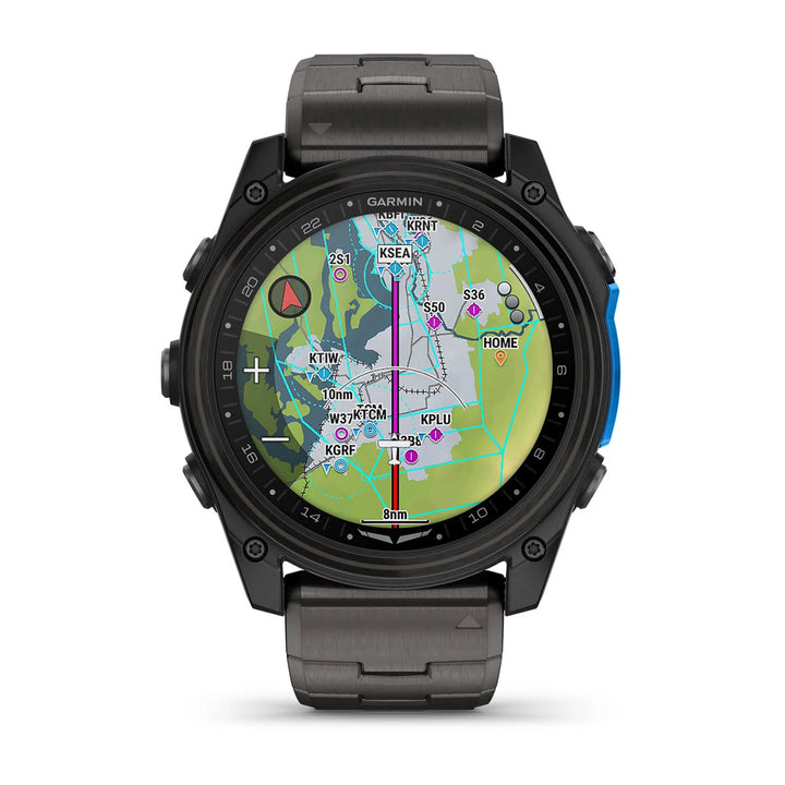 Garmin D2 Mach 2 51 mm, DLC-titaani ja titaaniranneke 010-02905-31