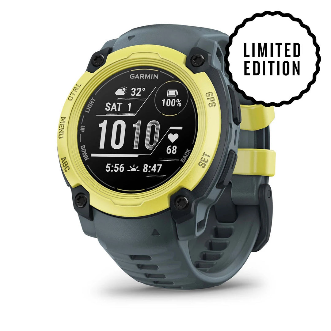 Garmin Instinct E - 40 mm, Limenvihreä ja tummansininen hihna 010-02932-01
