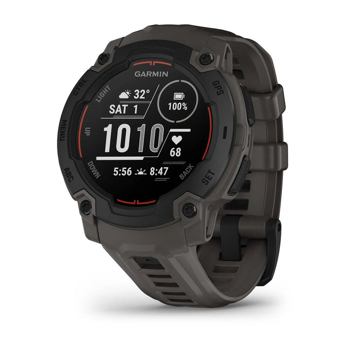 Garmin Instinct E - 45 mm, Musta ja grafiitinharmaa hihna 010-02933-00