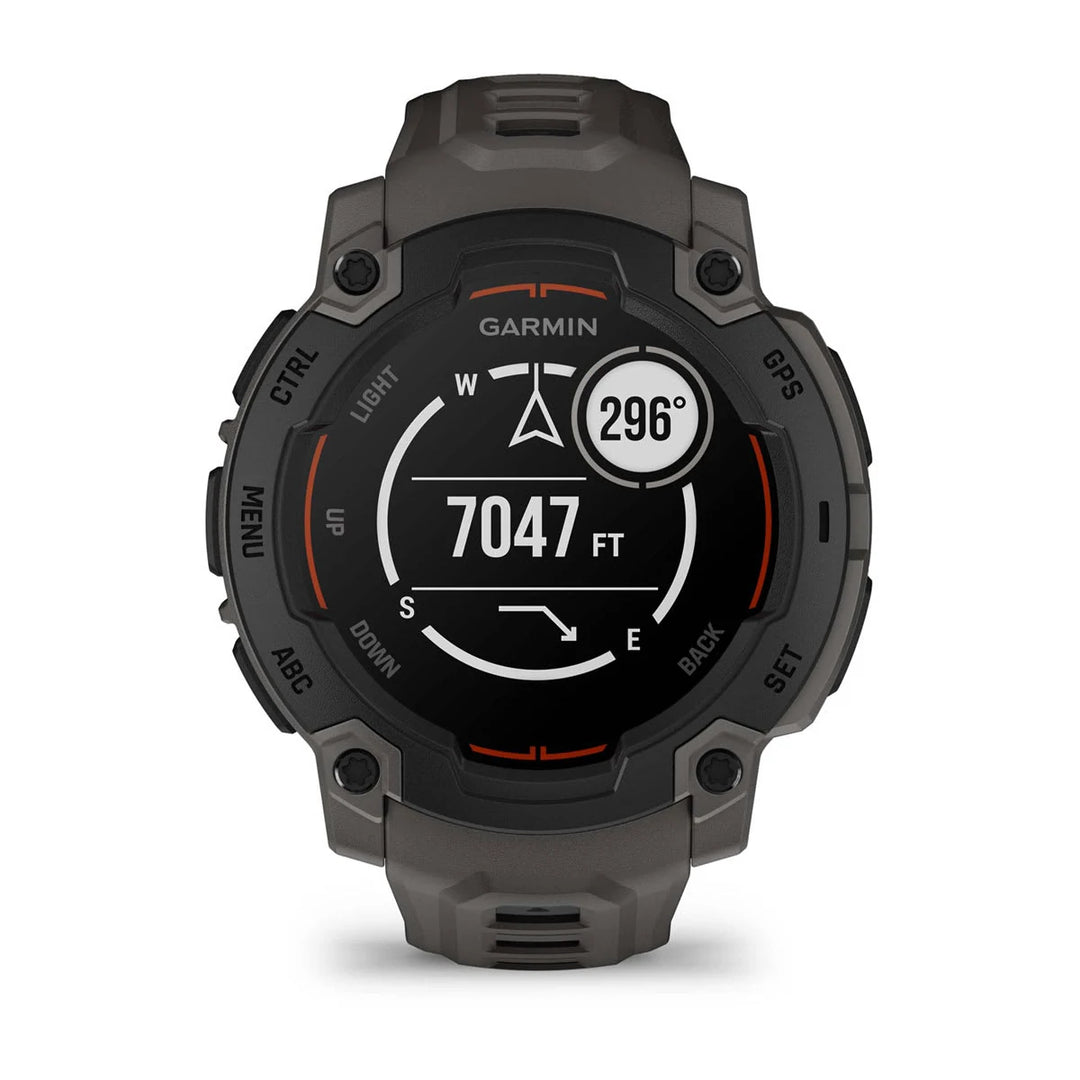 Garmin Instinct E - 45 mm, Musta ja grafiitinharmaa hihna 010-02933-00