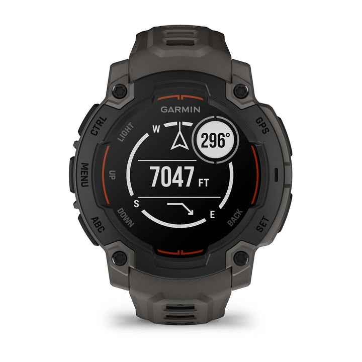 Garmin Instinct E - 45 mm, Musta ja grafiitinharmaa hihna 010-02933-00