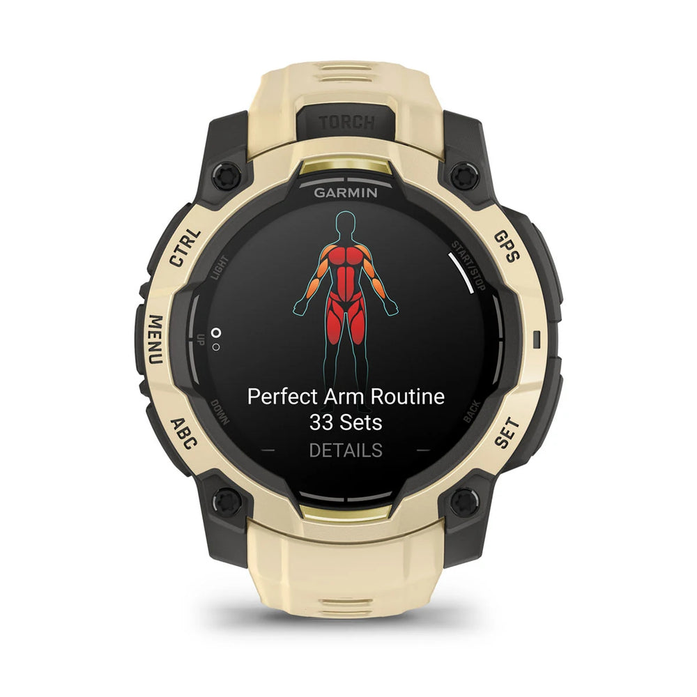 Garmin Instinct 3 - 45 mm, AMOLED, Sitruunankeltainen ja sitruunankeltainen hihna 010-02936-02