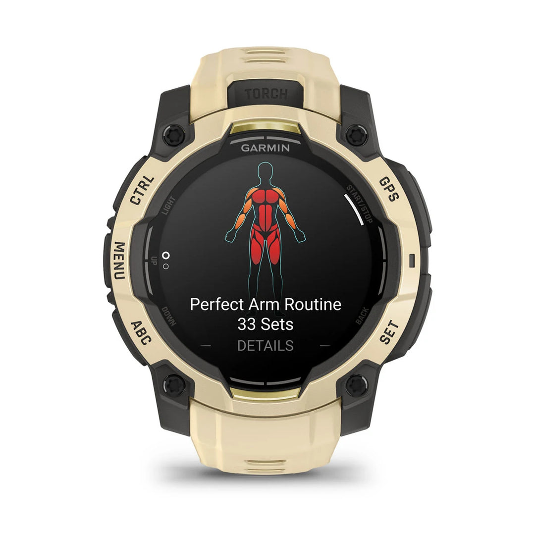 Garmin Instinct 3 - 45 mm, AMOLED, Sitruunankeltainen ja sitruunankeltainen hihna 010-02936-02