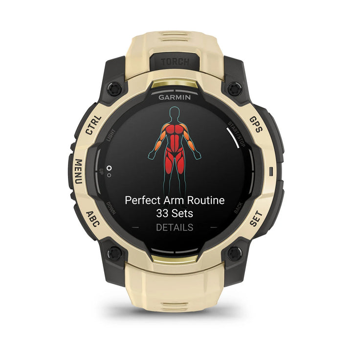 Garmin Instinct 3 - 45 mm, AMOLED, Sitruunankeltainen ja sitruunankeltainen hihna 010-02936-02
