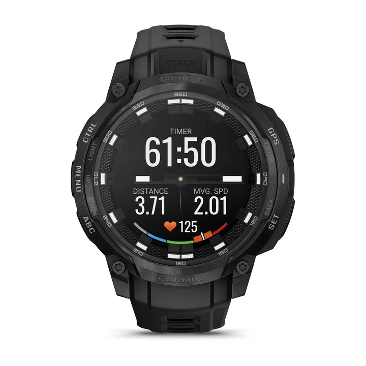 Garmin Instinct Crossover AMOLED - Tactical Edition, Musta 010-03398-02