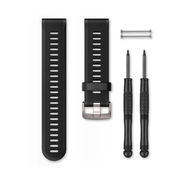 Garmin Forerunner 935 silikoniranneke, musta 010-11251-0Q