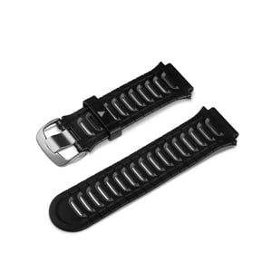 Garmin Forerunner 920XT silikoniranneke, musta / hopea 010-11251-89