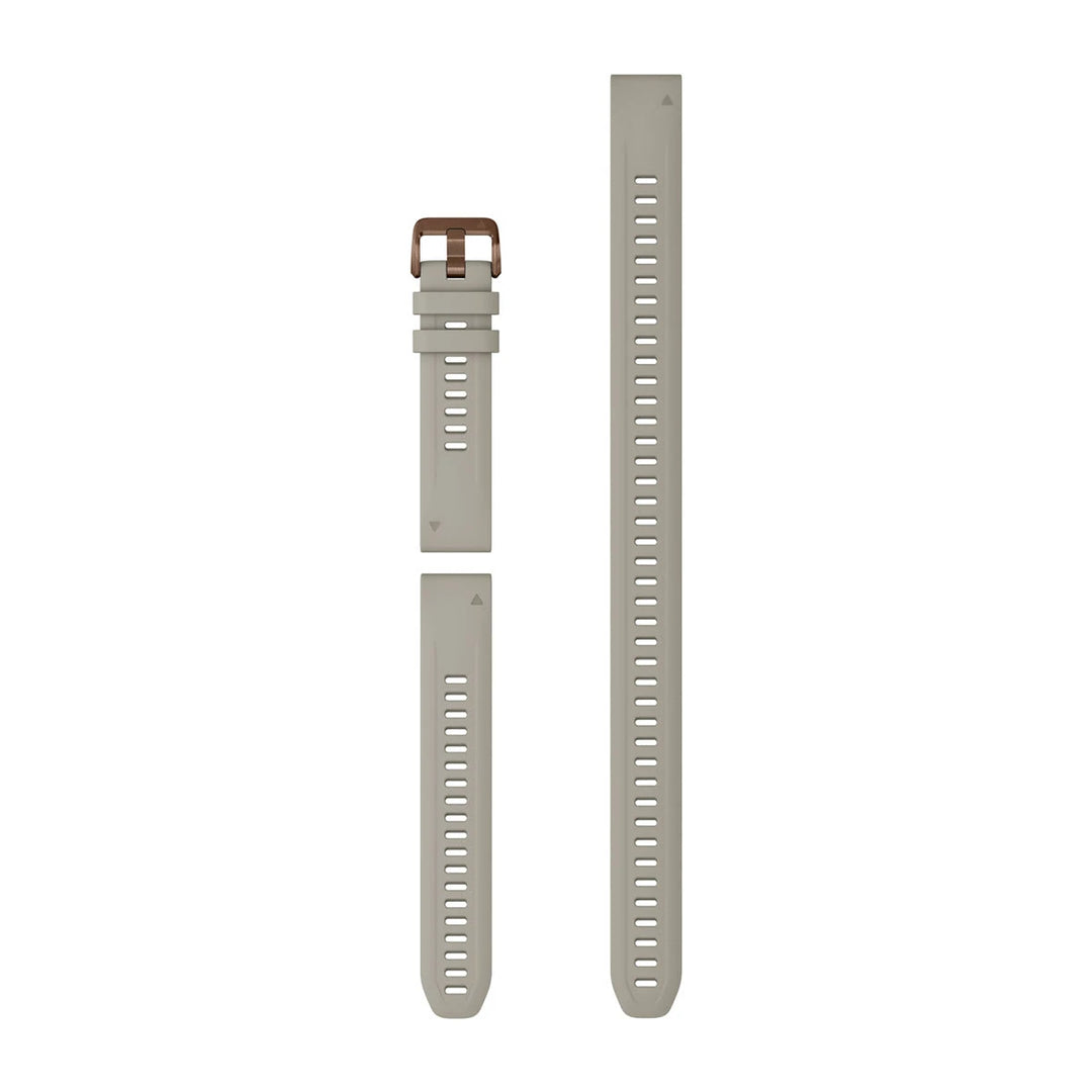 Garmin QuickFit 20 mm silikoninen sukellusranneke, Viileänharmaa 010-13359-00