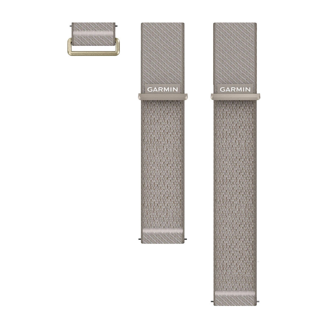 Garmin Quick Release 24 mm nailonranneke, Viileänharmaa nailon 010-13907-05