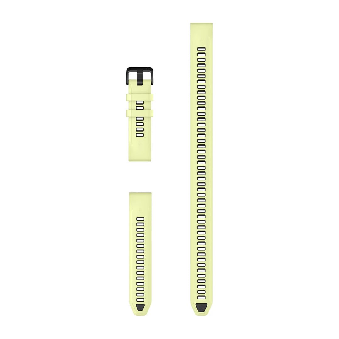 Garmin QuickFit 20 mm silikoninen sukellusranneke, Sitruunankeltainen silikoni 010-14411-00