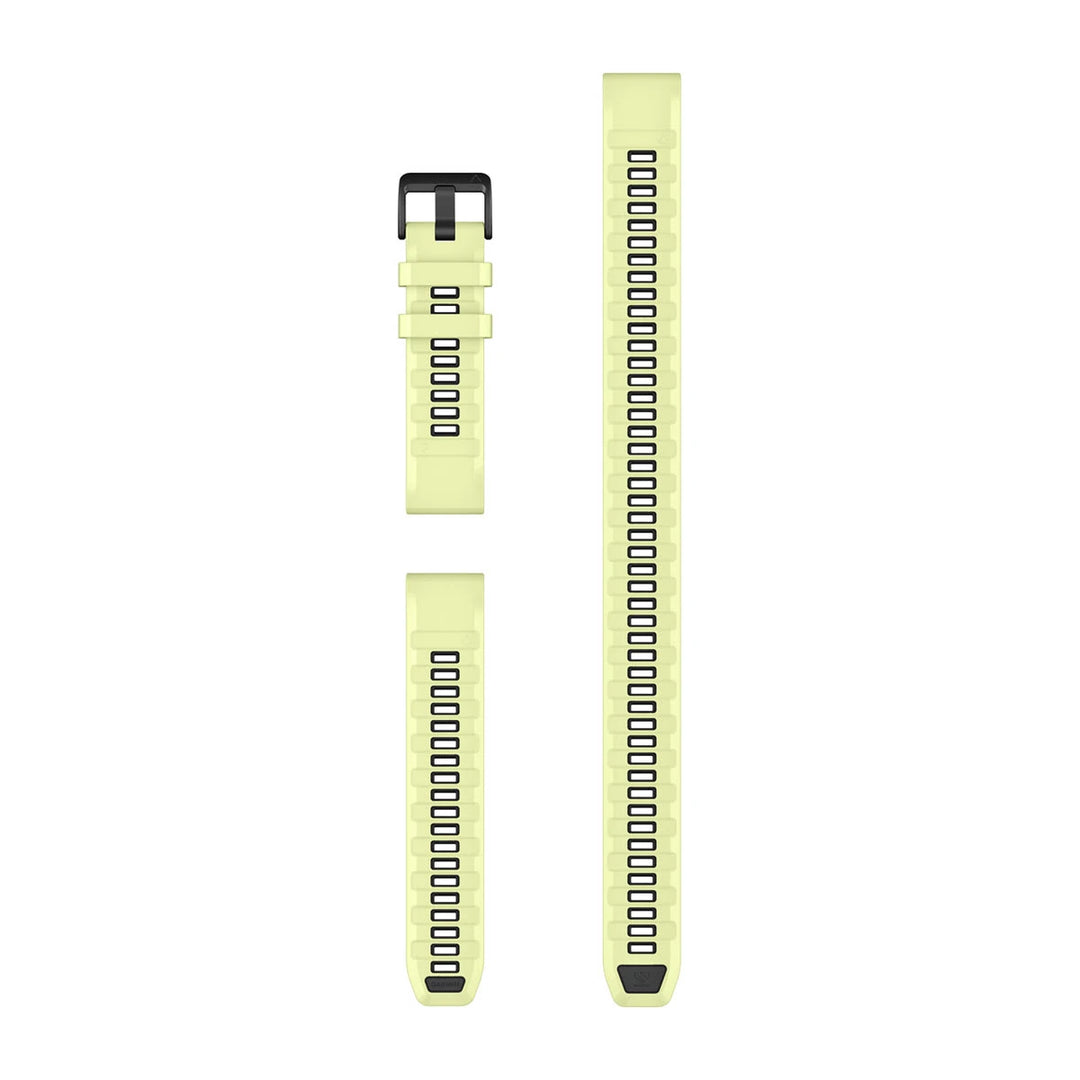 Garmin QuickFit 22 mm silikoninen sukellusranneke, Sitruunankeltainen silikoni 010-14411-01
