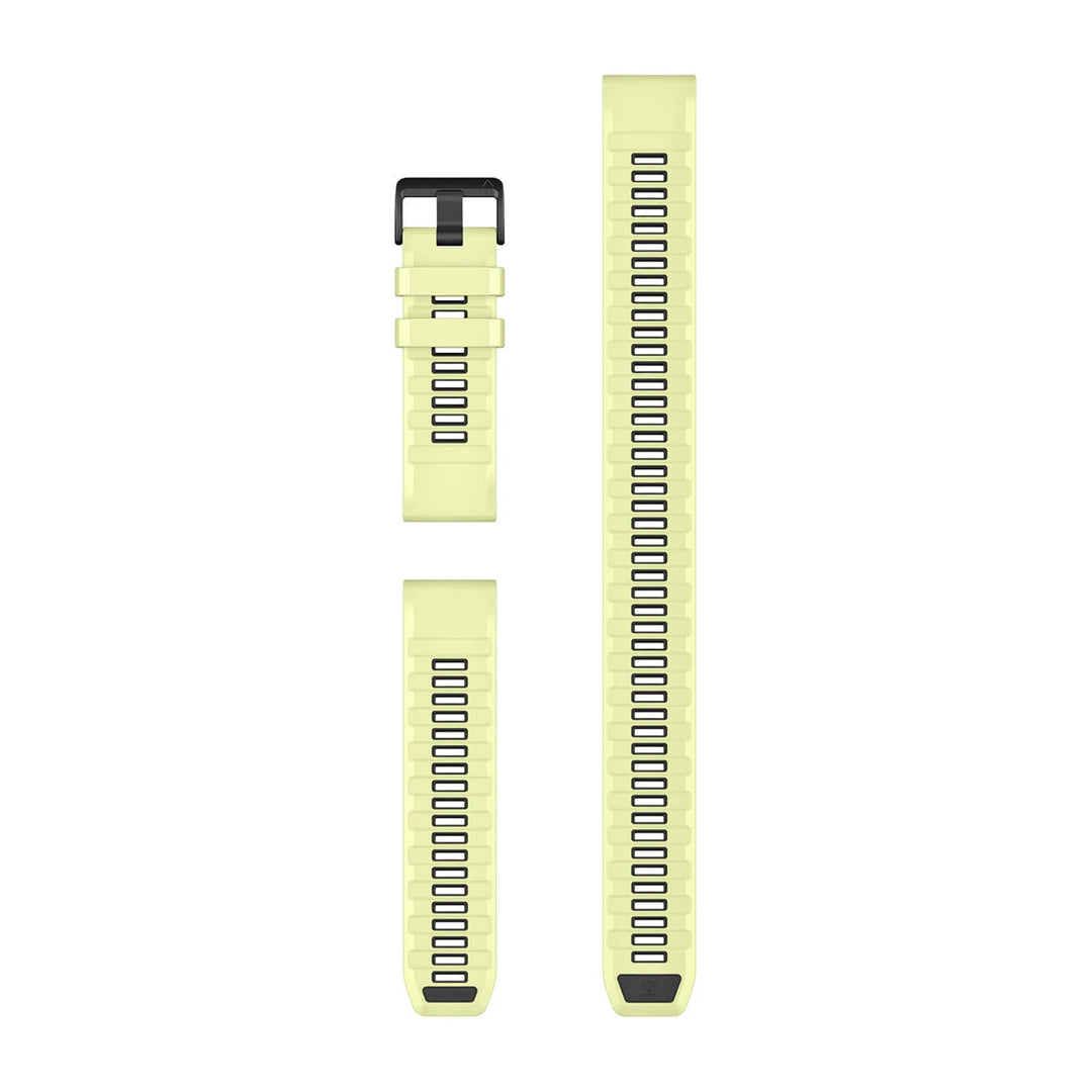 Garmin QuickFit 26 mm silikoninen sukellusranneke, Sitruunankeltainen silikoni 010-14411-02