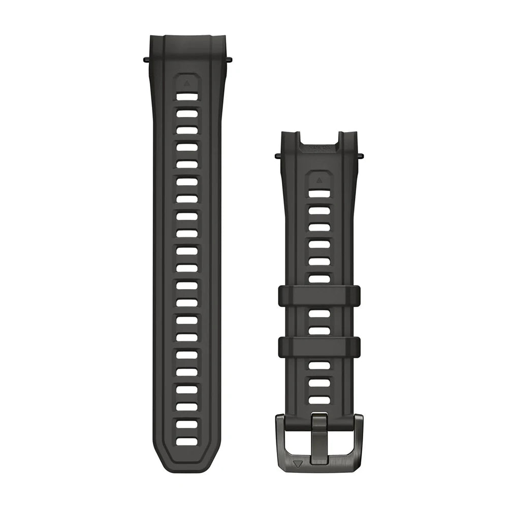 Garmin Instinct 3 22 mm silikoniranneke grafiitinharmaa, metallisolki 010-13395-10