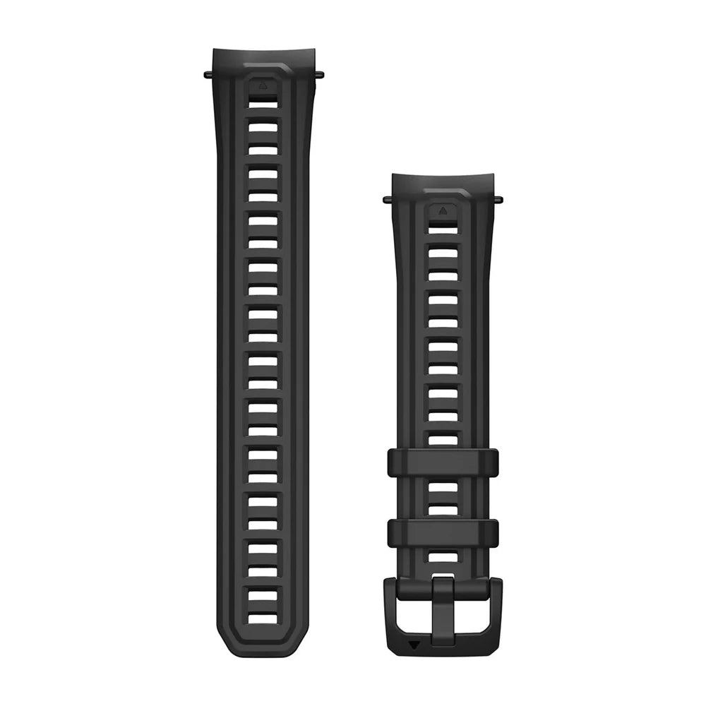 Garmin Instinct E 22 mm silikoniranneke musta 010-13398-01