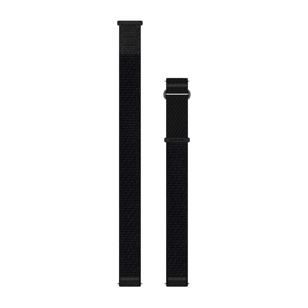 Garmin Quick Release 18 mm ComfortFit kangasranneke tummanharmaa/musta 010-14400-02