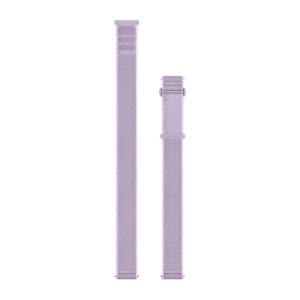 Garmin Quick Release 18 mm ComfortFit kangasranneke vaaleanvioletti/vaaleanpunainen 010-14400-01