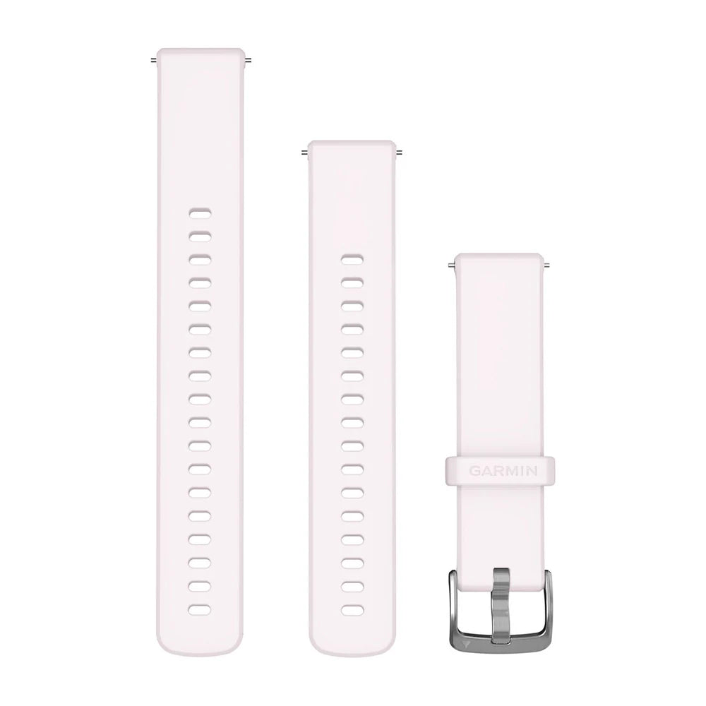 Garmin Quick Release 18 mm silikoniranneke vaaleanpunainen 010-13406-03