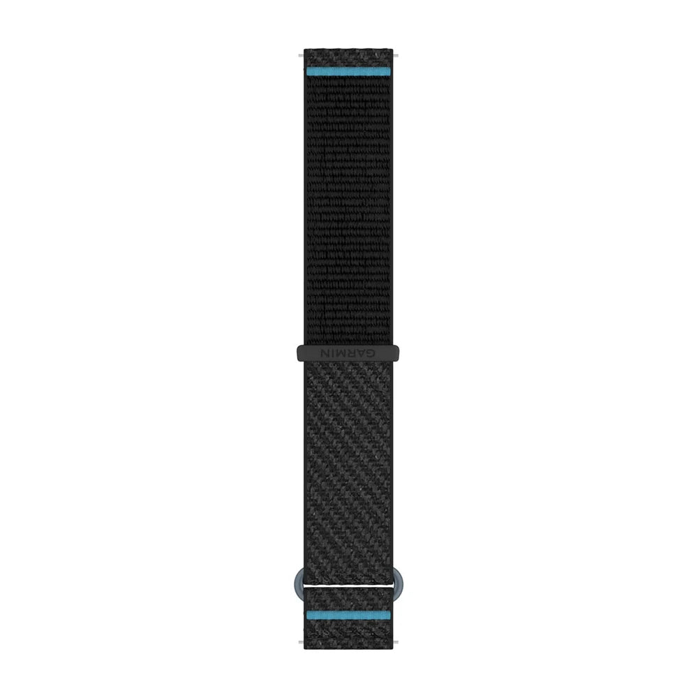 Garmin Quick Release 20 mm ComfortFit kangasranneke musta/taivaansininen 010-13900-00
