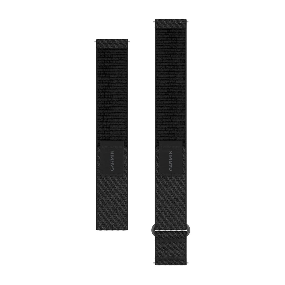 Garmin Quick Release 20 mm ComfortFit nailonranneke musta 010-13440-00