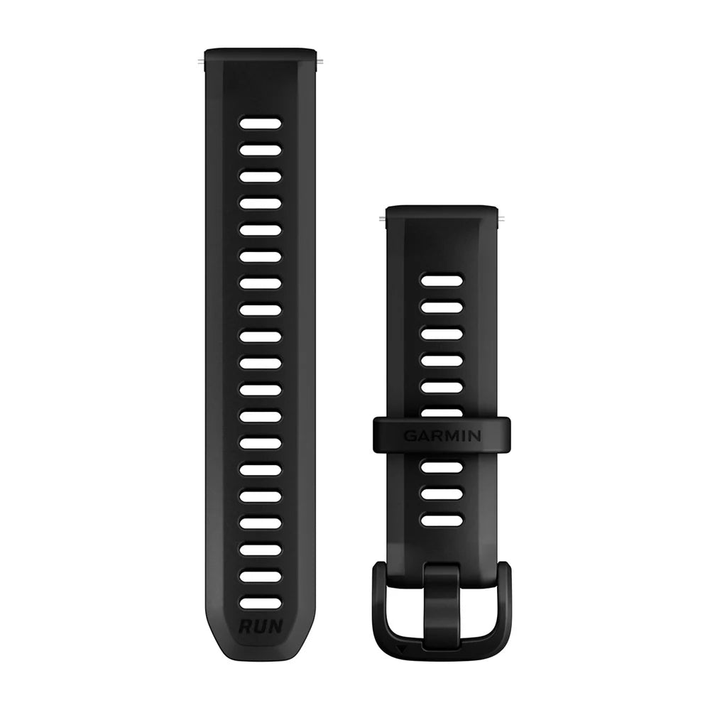 Garmin Quick Release 20 mm silikoniranneke musta 010-11251-BA