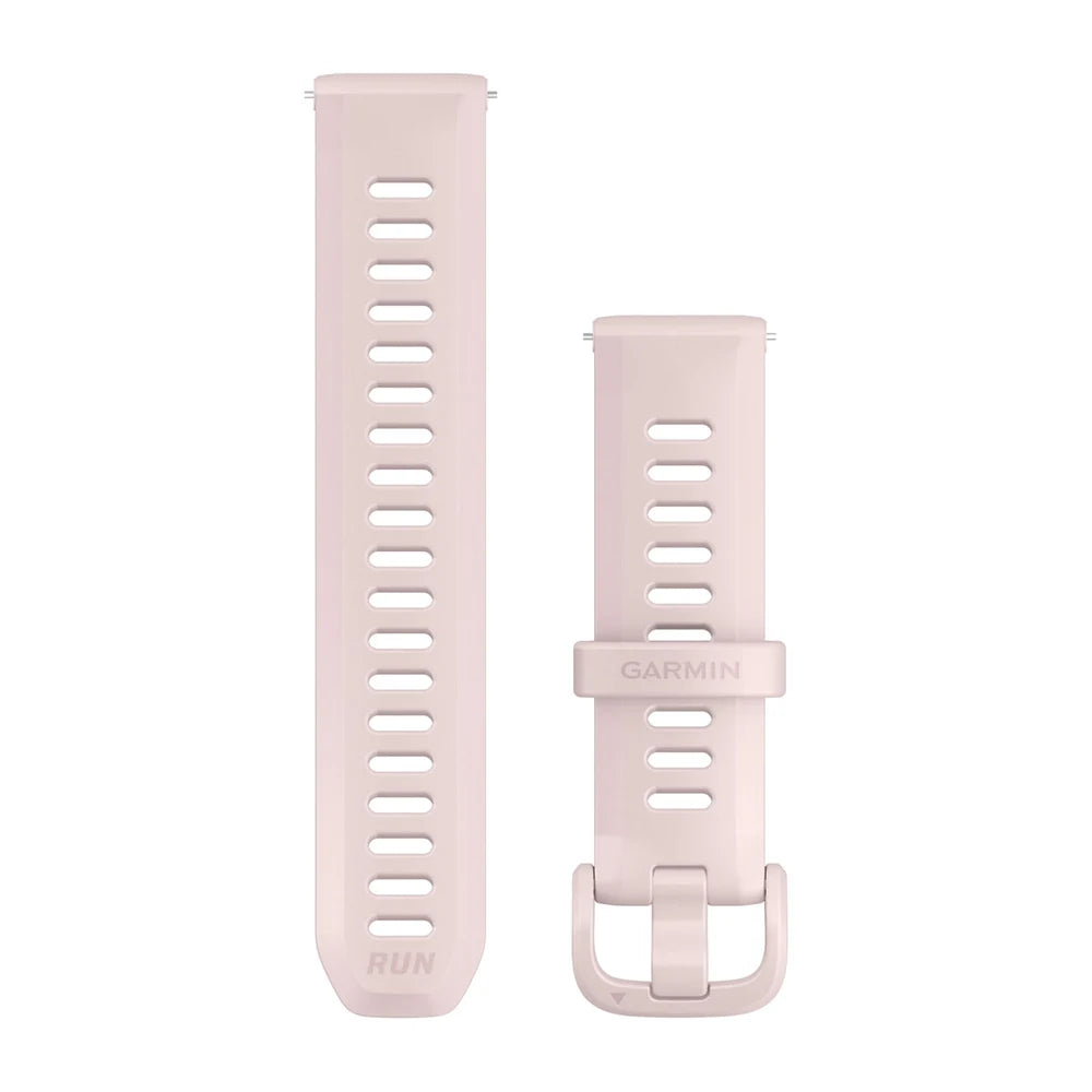 Garmin Quick Release 20 mm silikoniranneke pehmeä vaaleanpunainen 010-11251-BE
