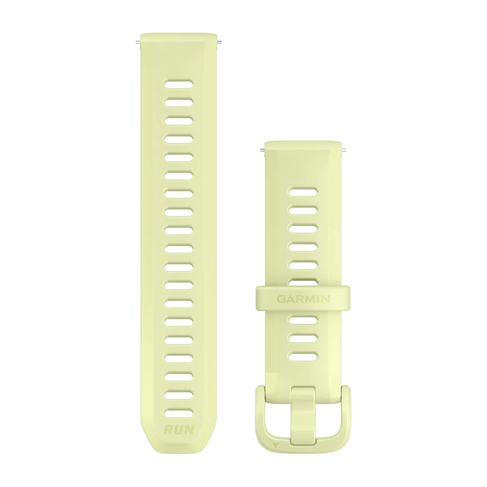 Garmin Quick Release 20 mm silikoniranneke sitruunankeltainen 010-11251-BC
