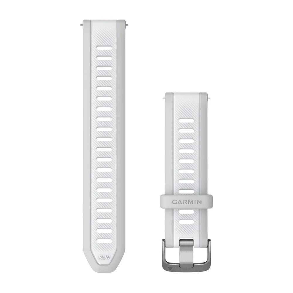Garmin Quick Release 20 mm silikoniranneke utuharmaa/vaaleanharmaa 010-11251-AH