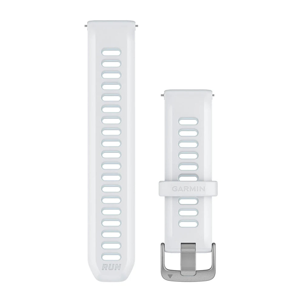 Garmin Quick Release 20 mm silikoniranneke vaaleanharmaa/pilvensininen 010-11251-B7