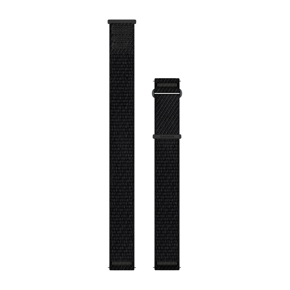 Garmin Quick Release 22 mm ComfortFit kangasranneke tummanharmaa/musta 010-14400-08
